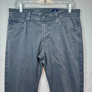 AG Adriano Goldschmied Graduate Tailored Leg‎ Pants Gray Street Modern Fit 32x32